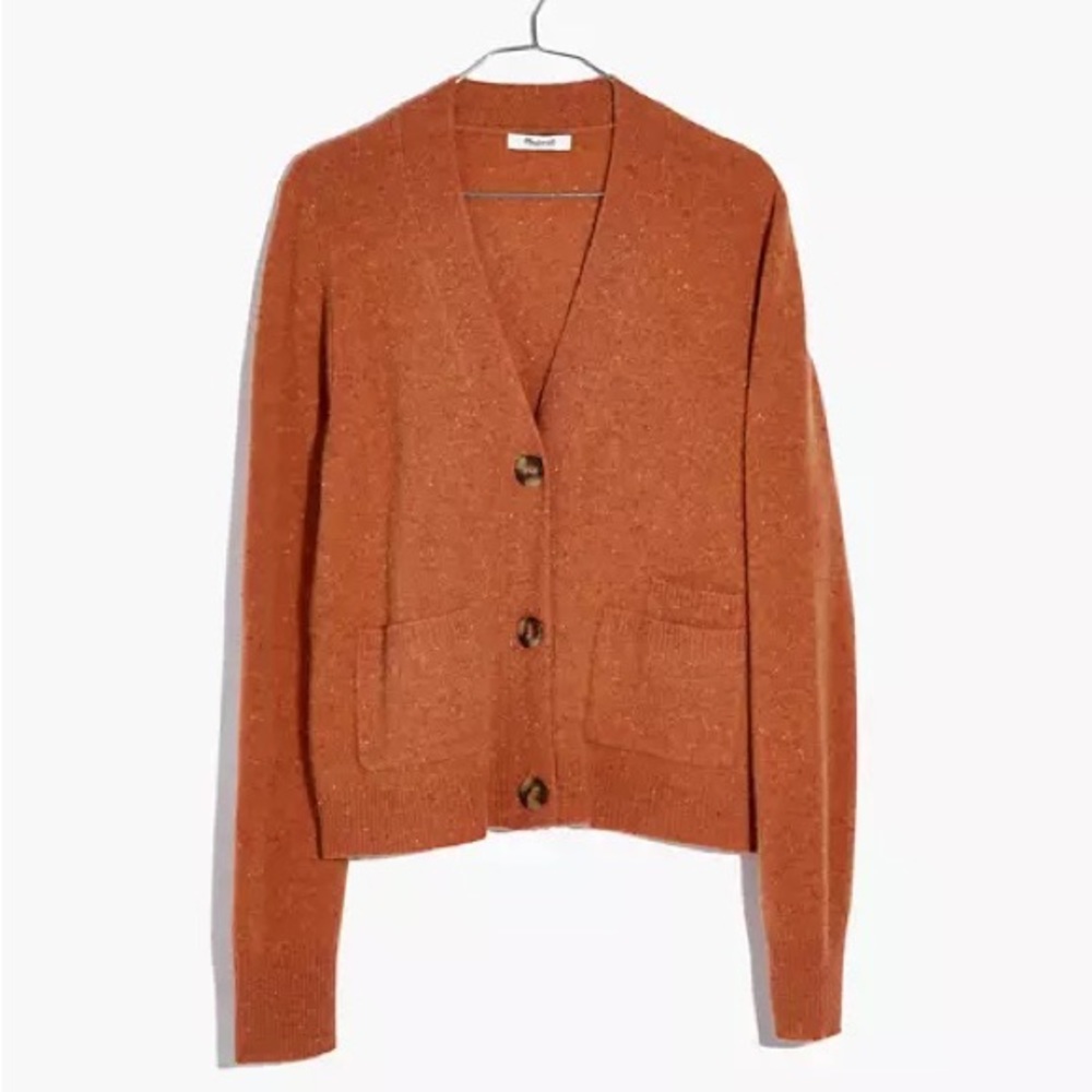 Madewell Shrunken Cardigan Sweater XS EUC